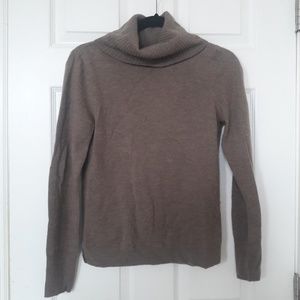 🔴Uniqlo Cool Tone Brown Cashmere Turtleneck